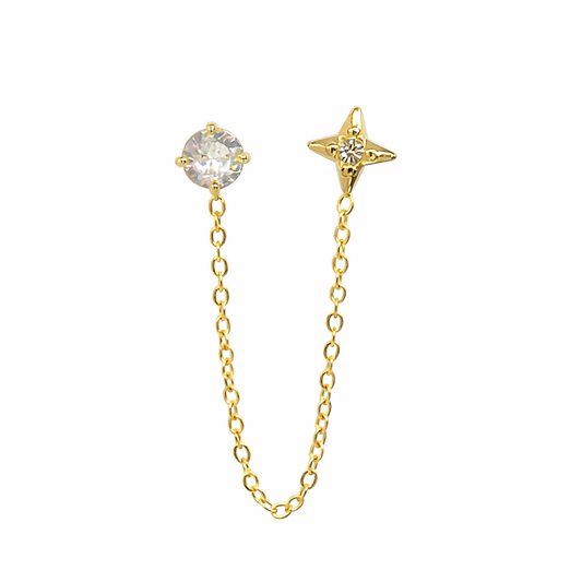 Dalila - monoboucle - doré ou argent