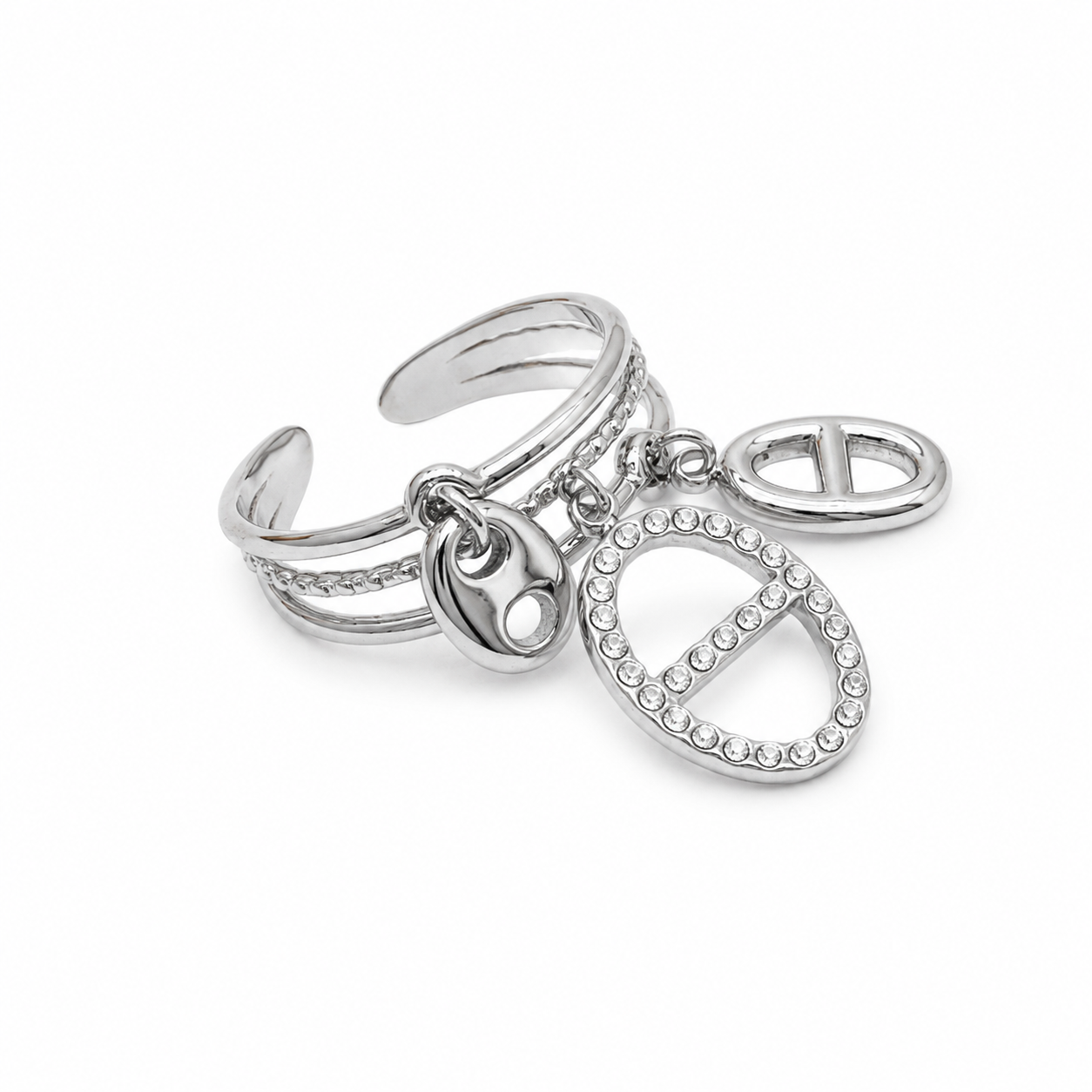 Bague pampilles Sali - doré ou argent