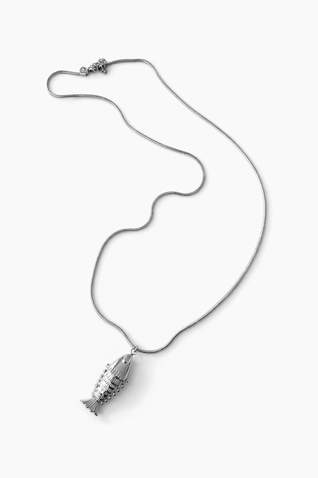 Sautoir Big Fish - doré ou argent