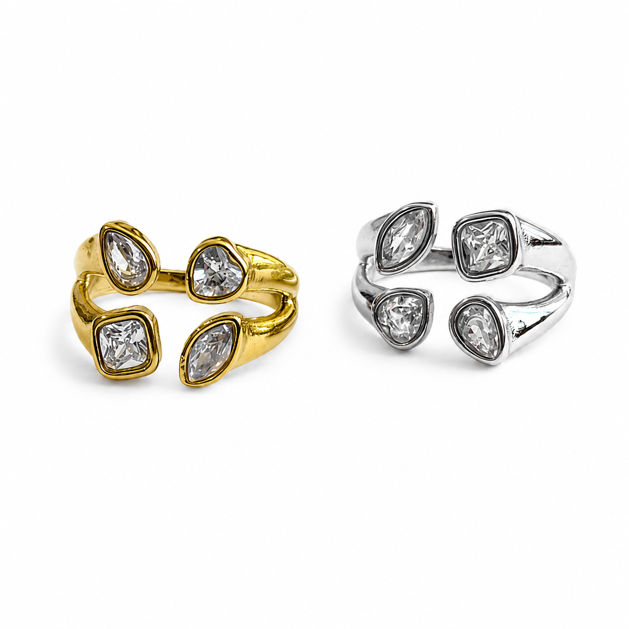 Bague Joya - doré ou argent