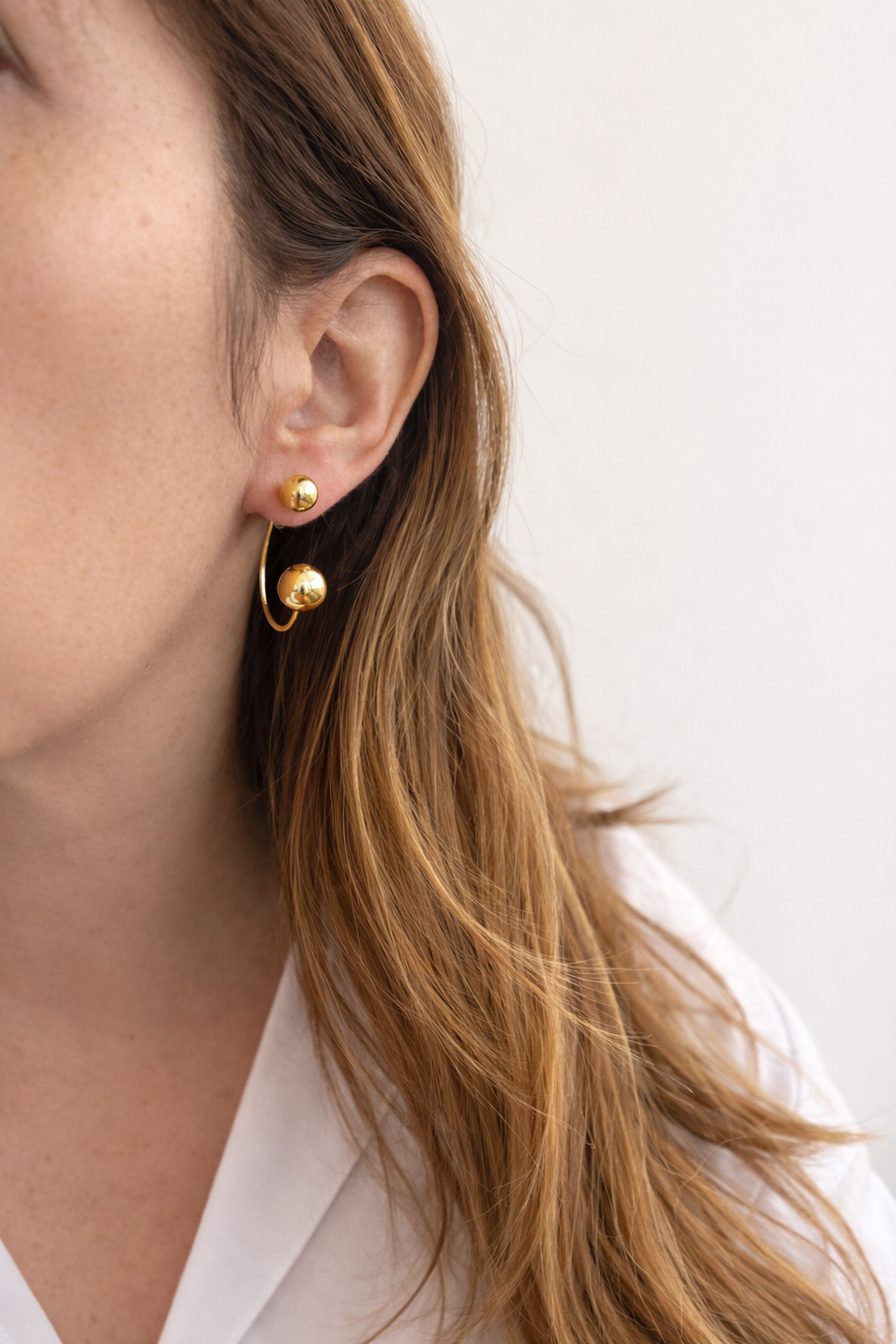 Riley - la paire - doré ou argent