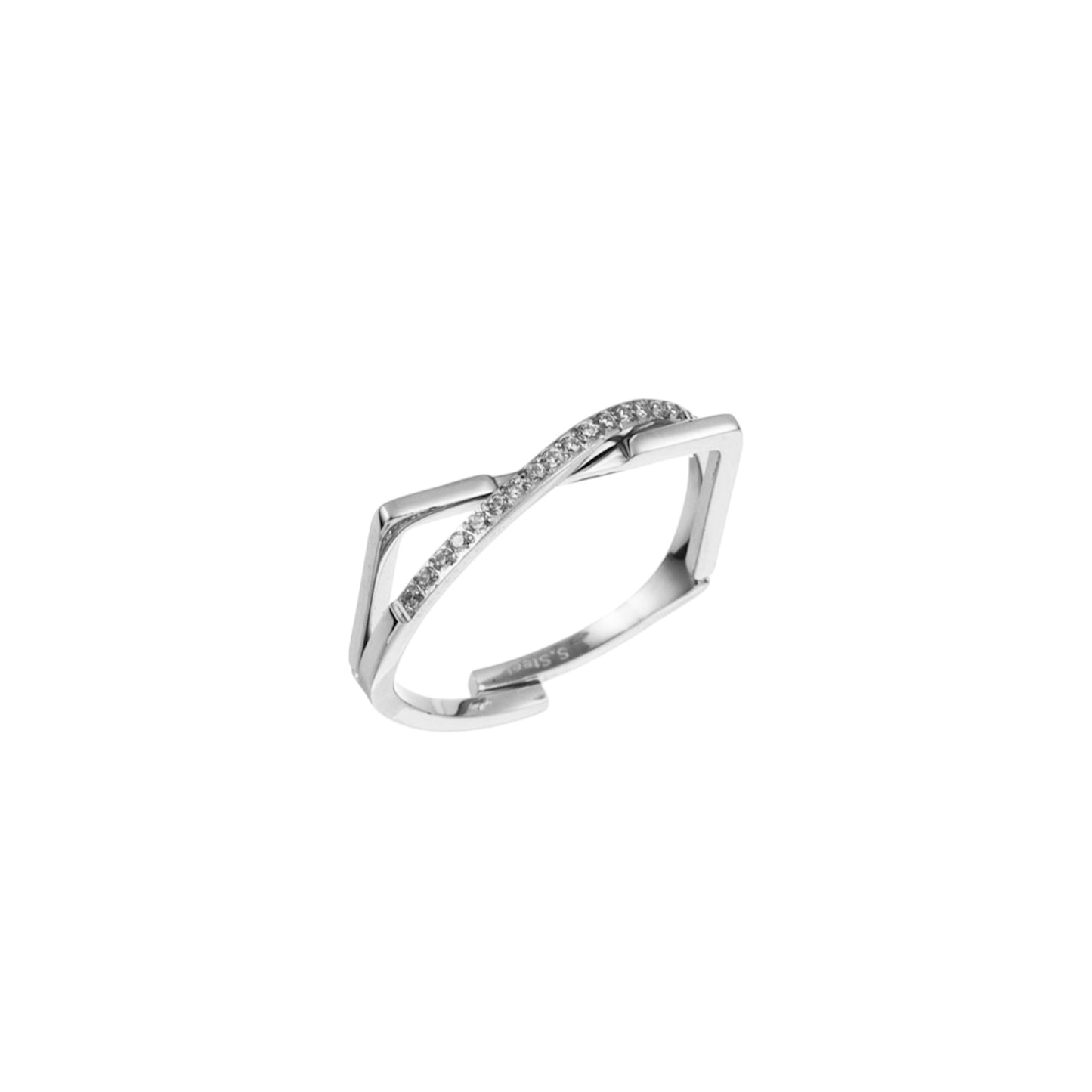 Bague ajustable Yara - doré ou argent