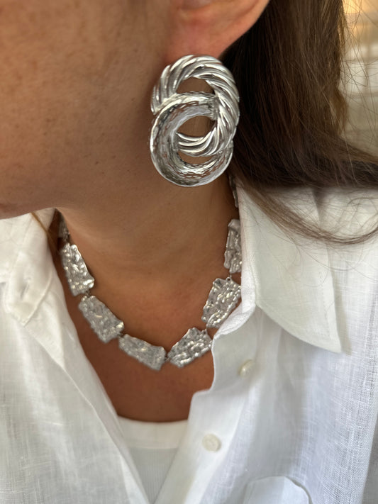 Maxi Jade - les boucles Argent