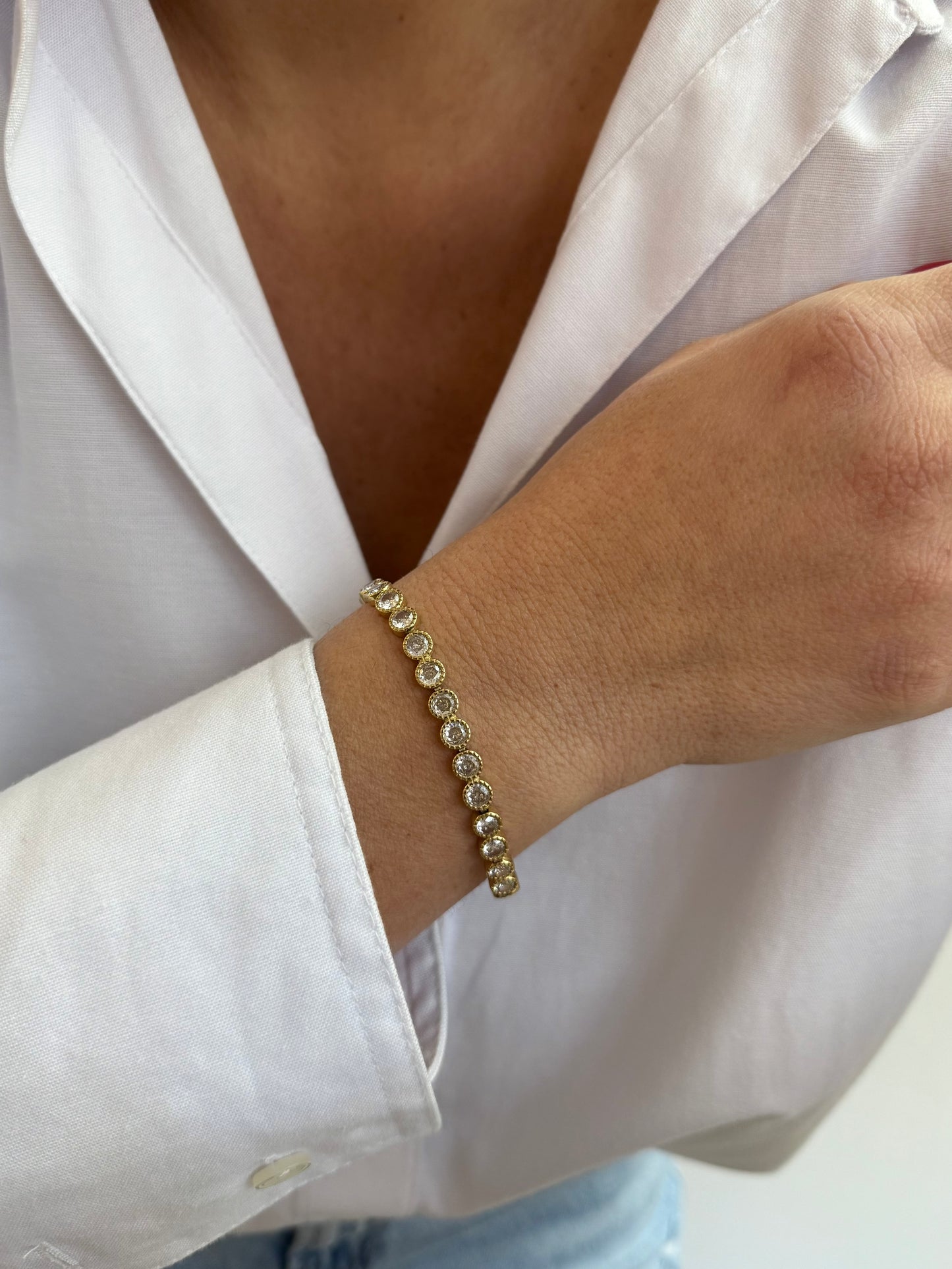 Oriana - le bracelet - doré ou argent