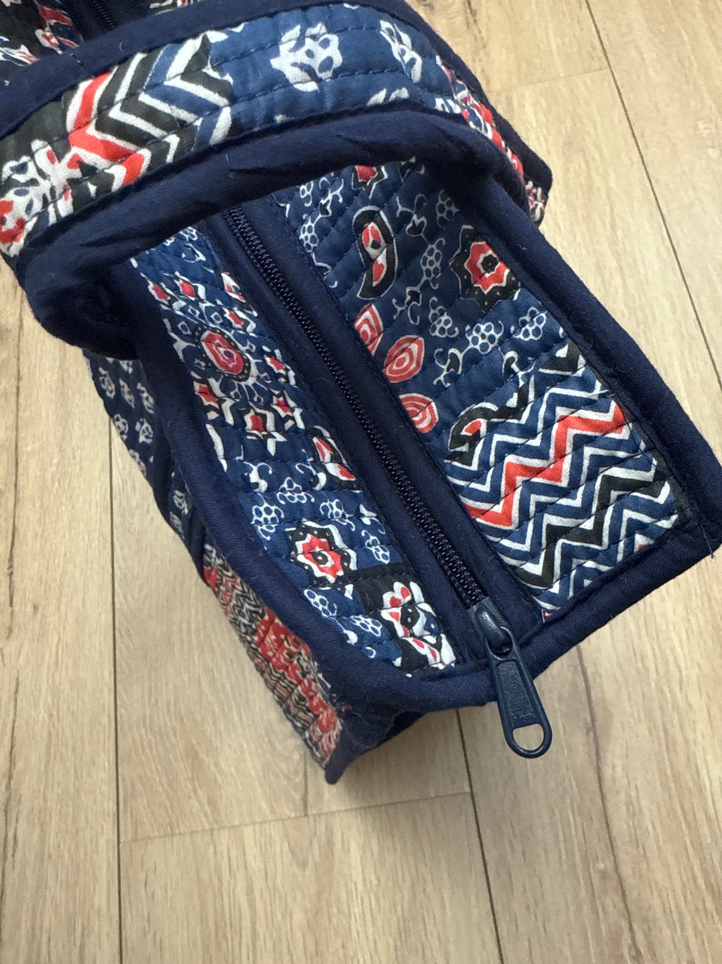 Sac cabas en coton matelassé - Tissu Patchwork