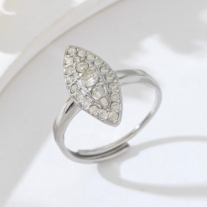 Petite marquise ajustable - doré ou argent