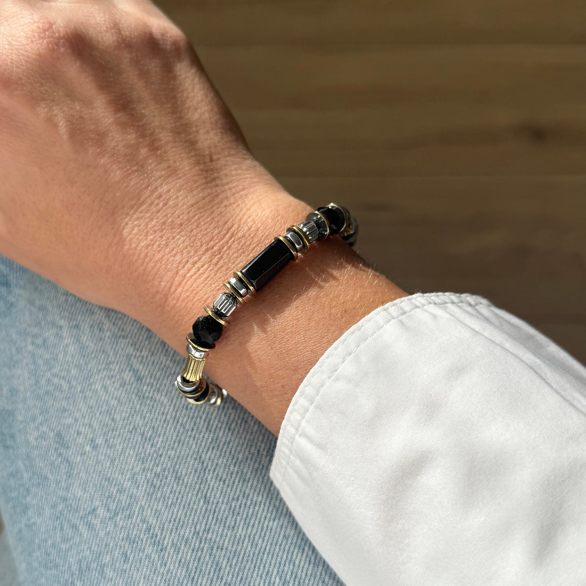 Klaire - le bracelet - noir ou marron