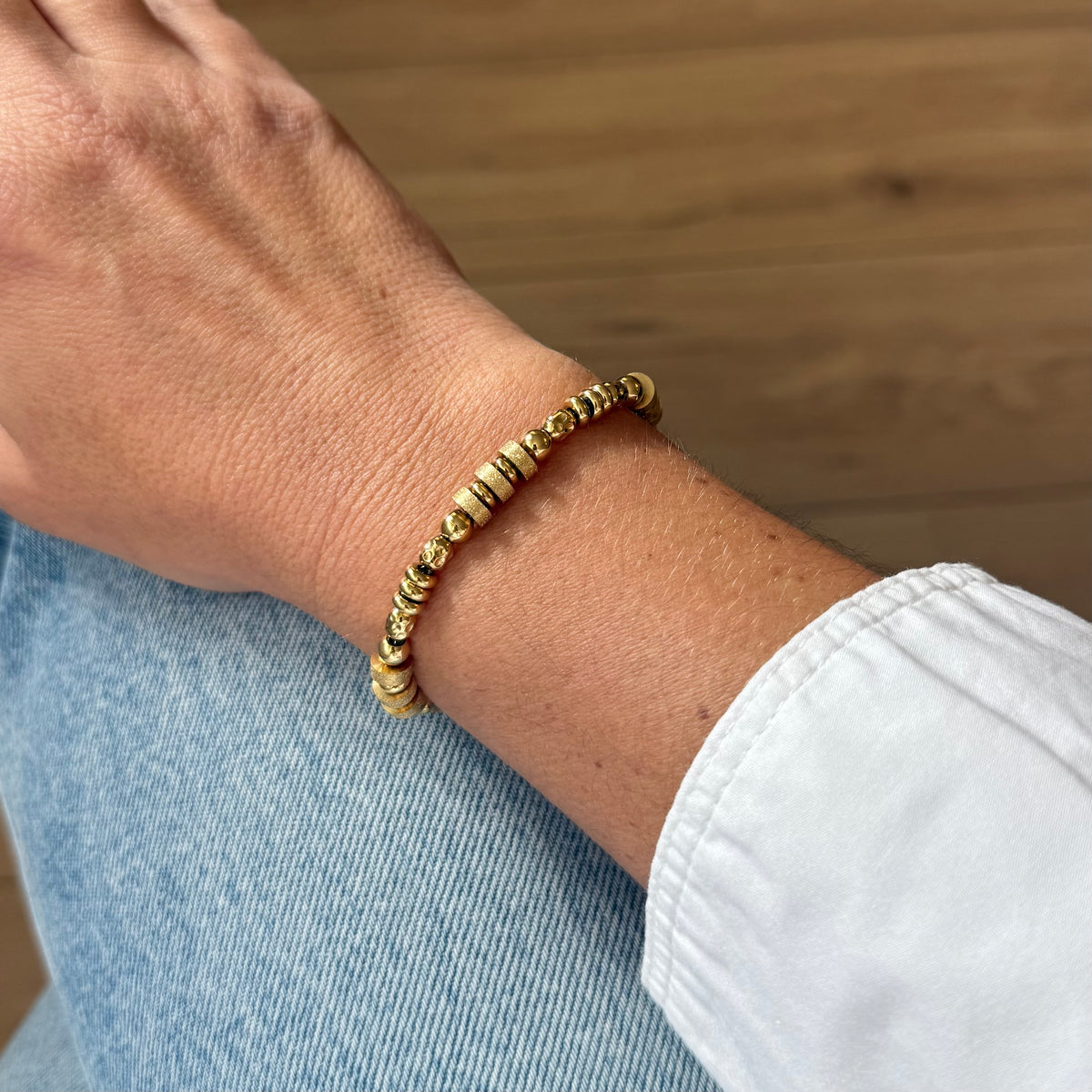 Ayana - le bracelet - doré, argent ou bicolore