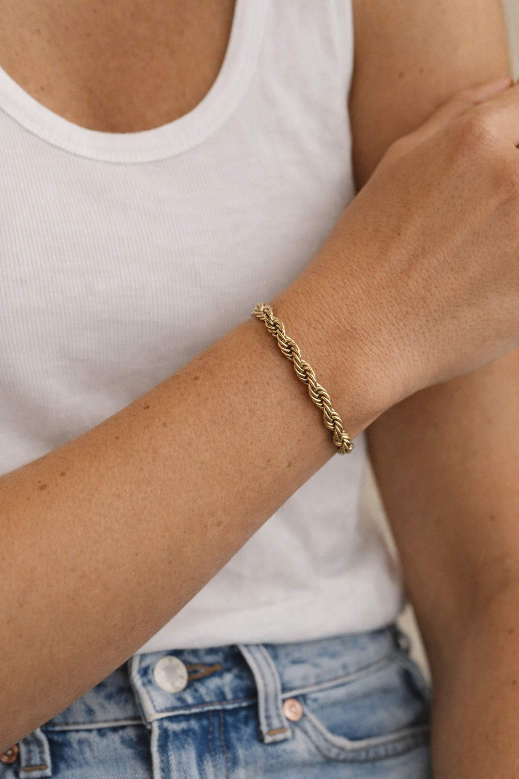 Anna - le bracelet - doré ou argent