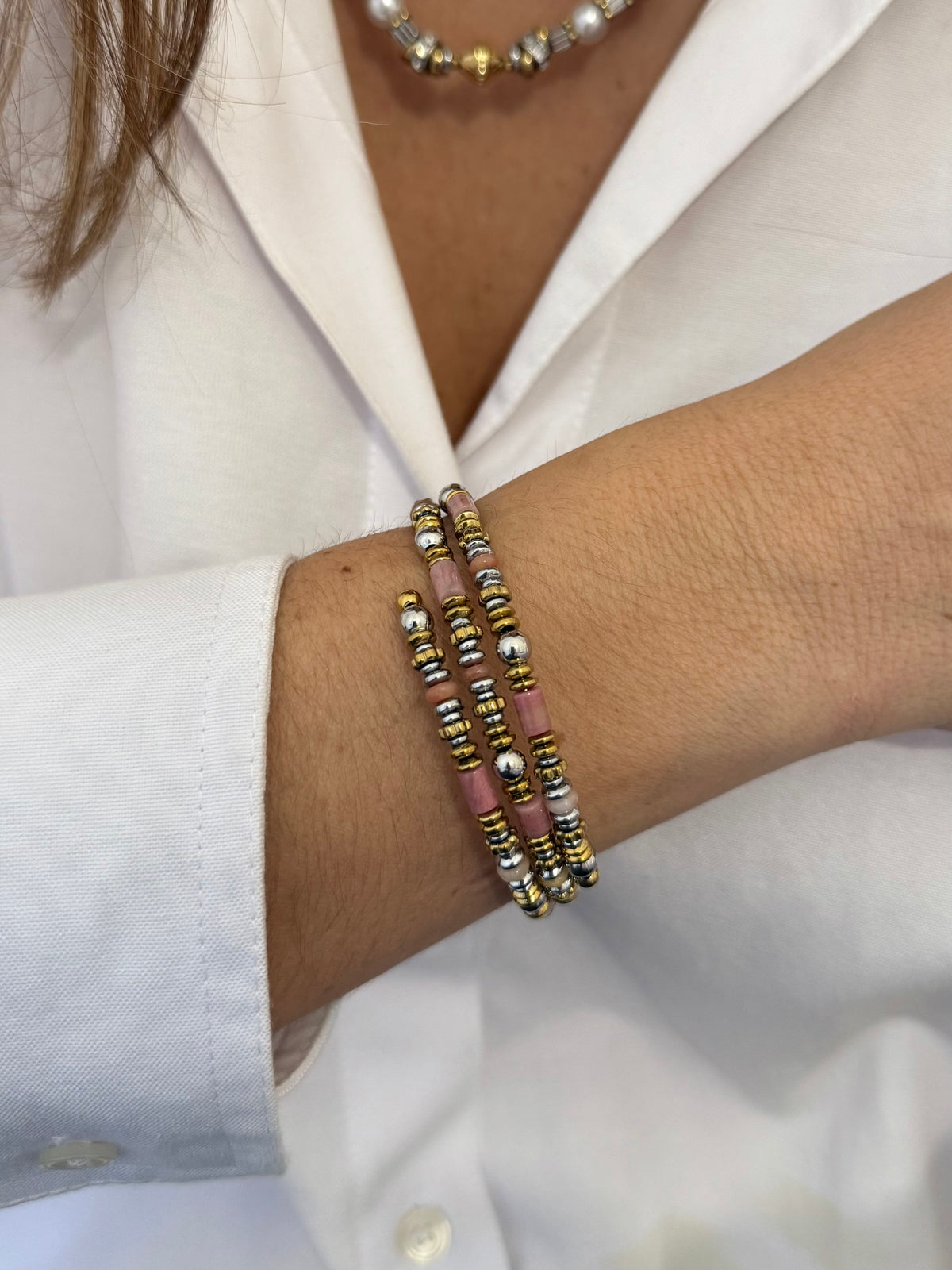 Mazaé - Bracelet multi-tours - plusieurs couleurs disponibles