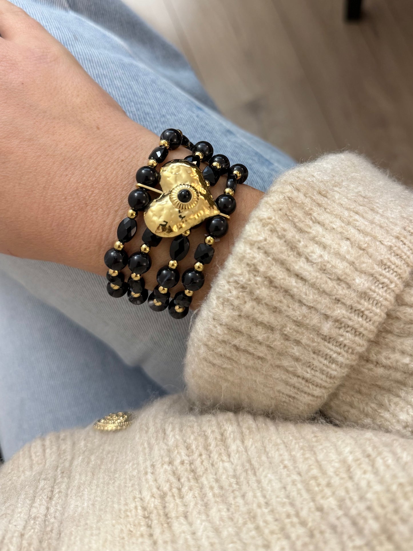 Manchette Quadra noir - 𝑆𝑒́𝑙𝑒𝑐𝑡𝑖𝑜𝑛 𝑠𝑝𝑒́𝑐𝑖𝑎𝑙𝑒 𝑁𝑜𝑒̈𝑙