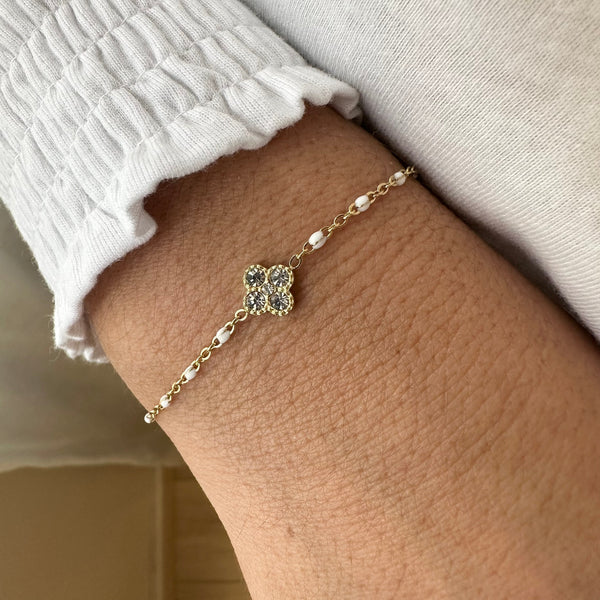Petit trèfle - le bracelet