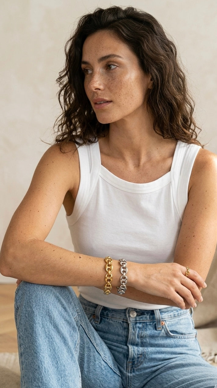 Jonc Talo - doré ou argent