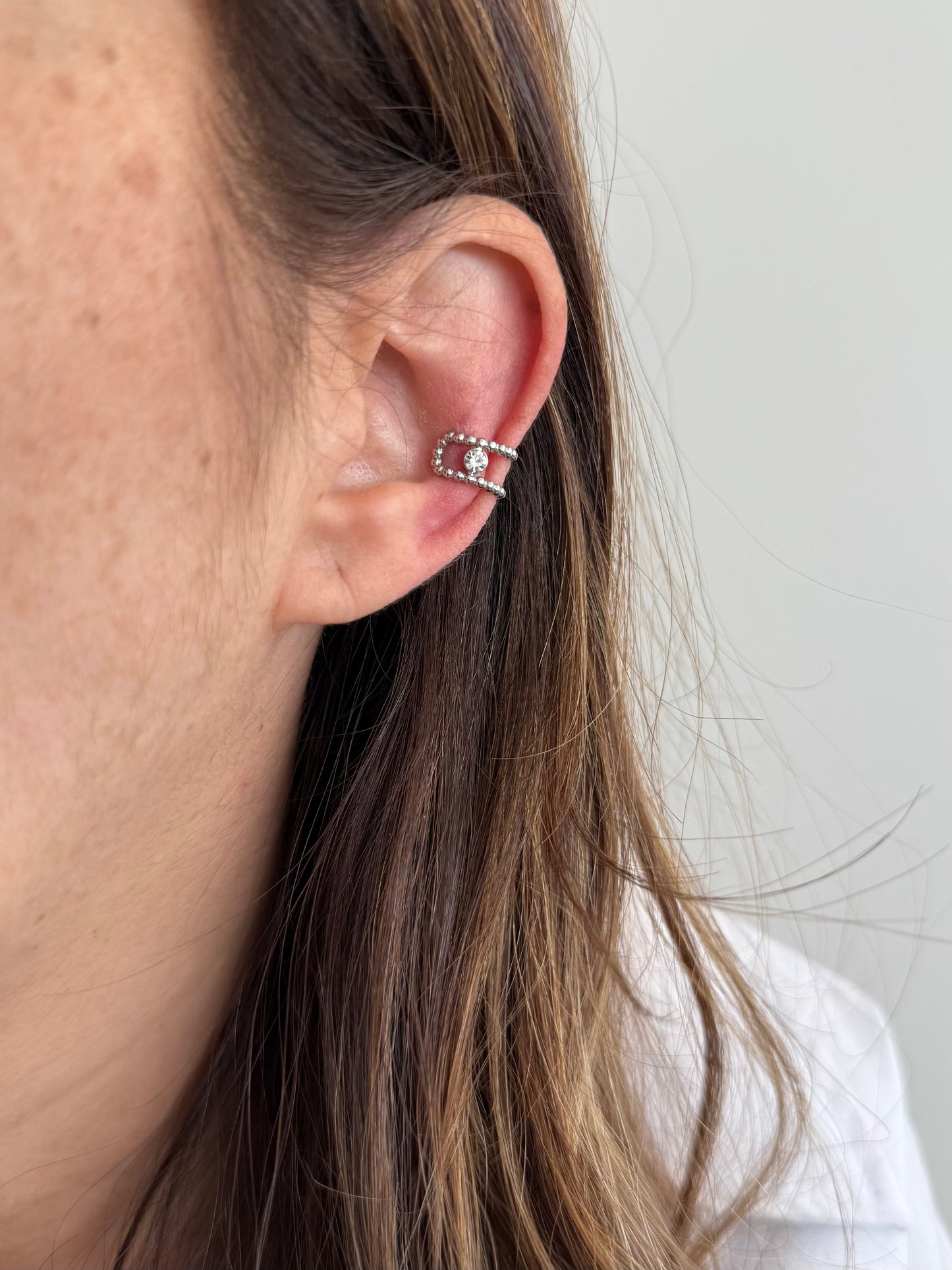 Earcuff Manon - monoboucle vendue à l’unité - doré ou argent
