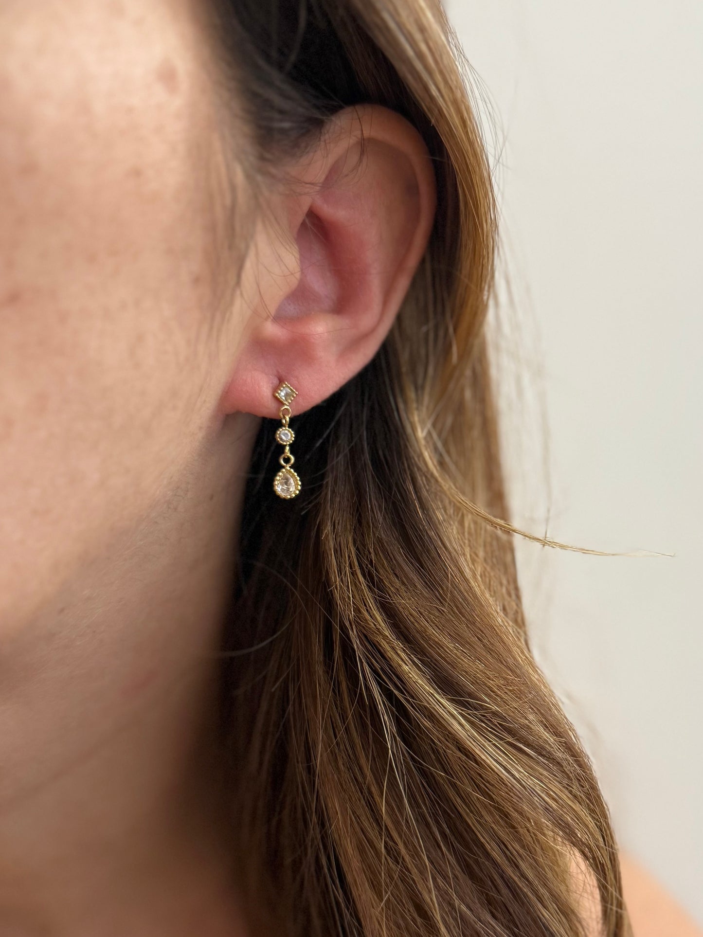 Boucles d’oreilles Finia - doré ou argent