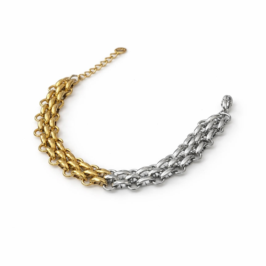 Chami - le bracelet - bicolore