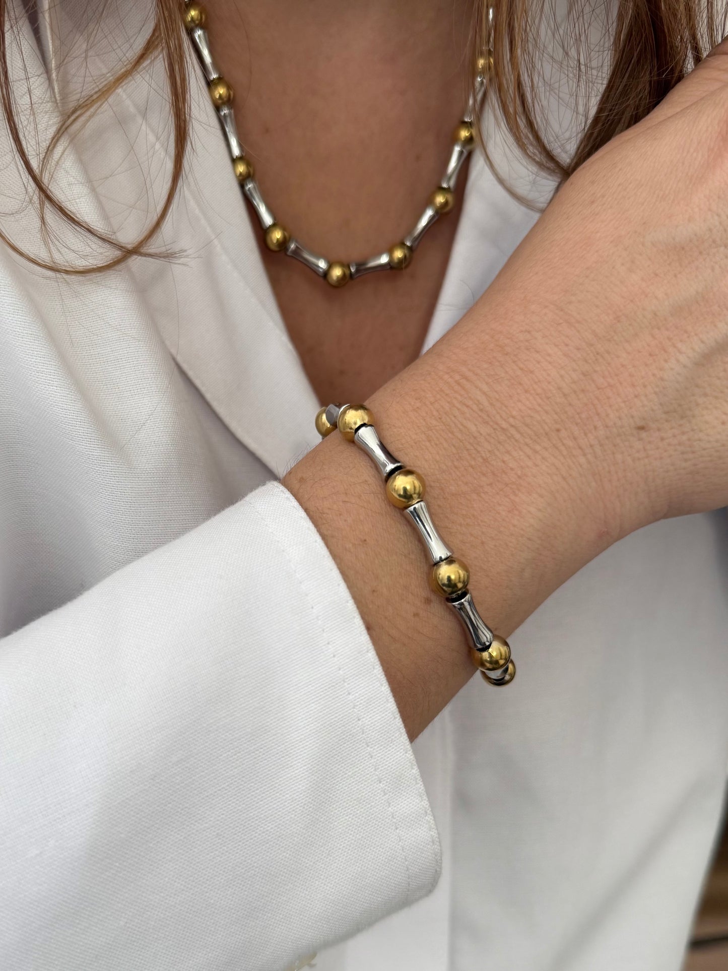 Figari - le bracelet - doré ou bicolore