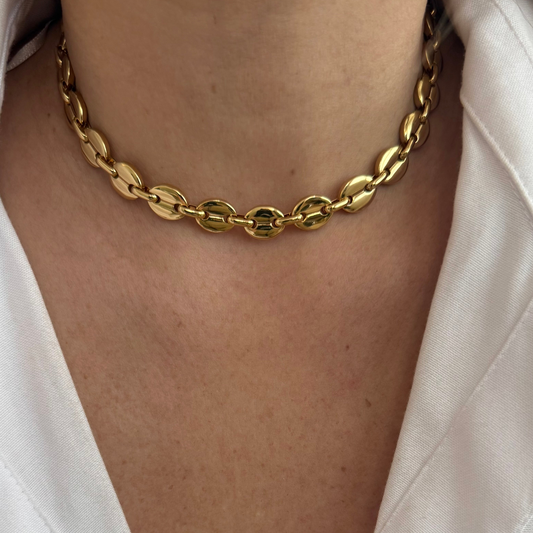 Calista - maille moyenne - doré ou argent