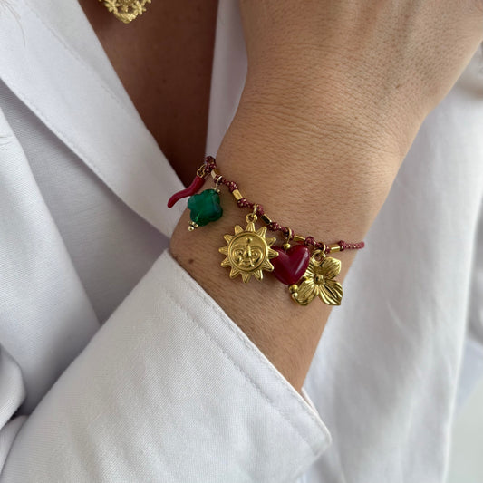 Santa - Bracelet Multi Pampilles