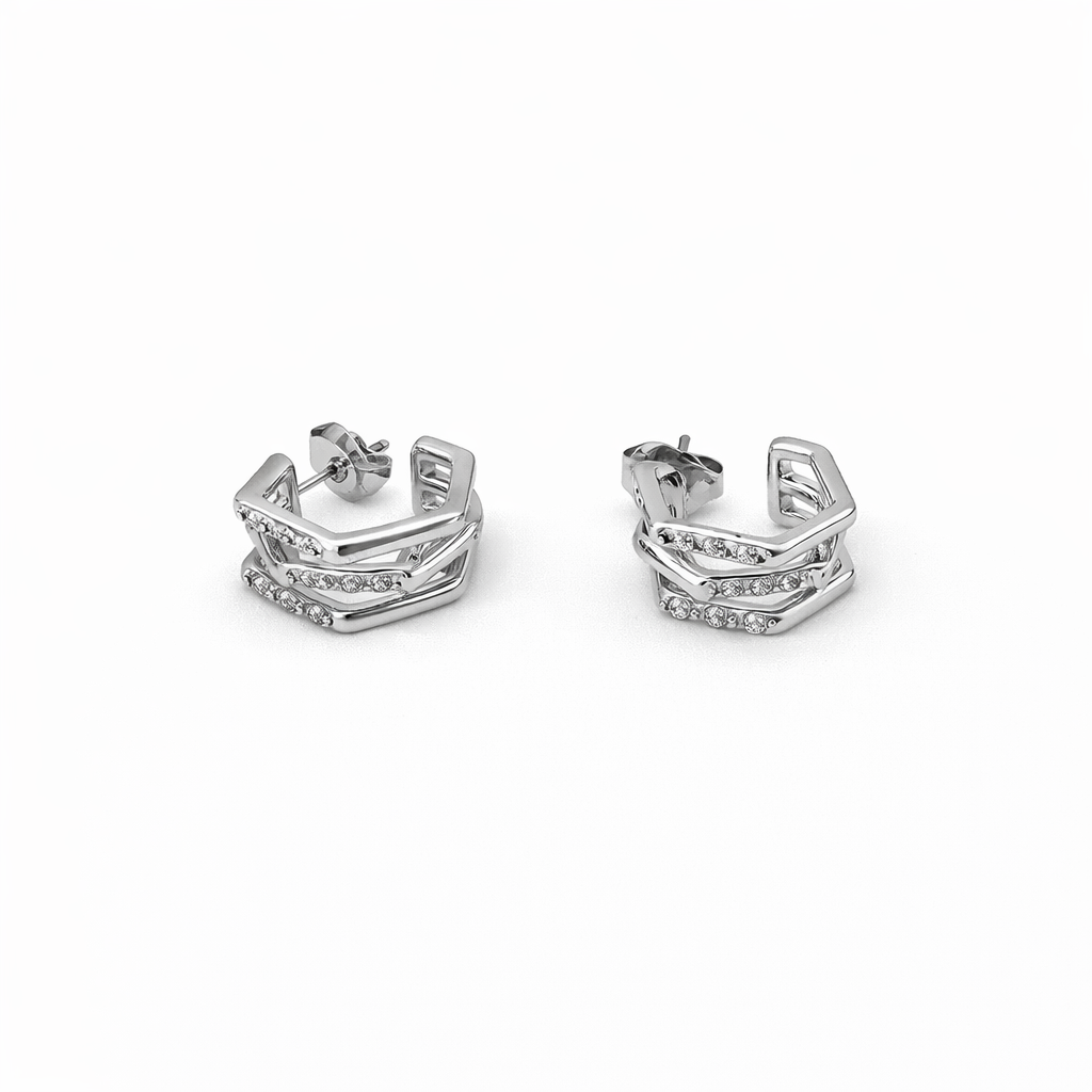 Boucles d’oreilles Cuba - doré ou argent