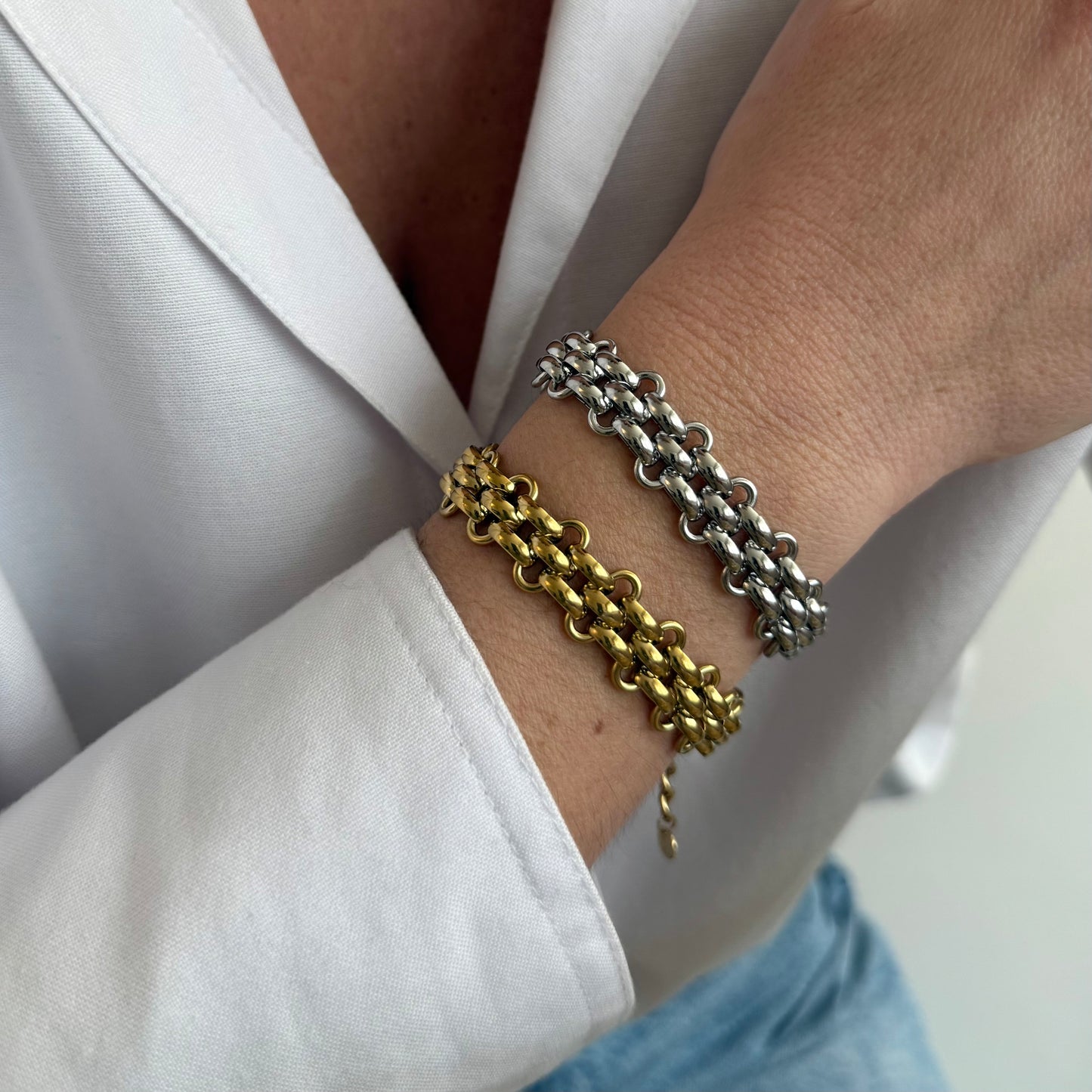Chami - le bracelet - doré ou argent
