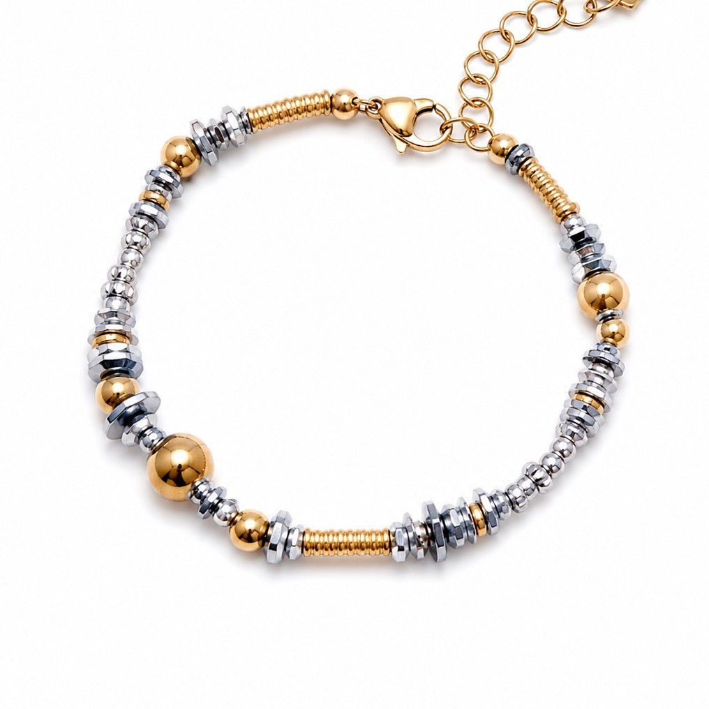Capri - le bracelet - doré ou bicolore