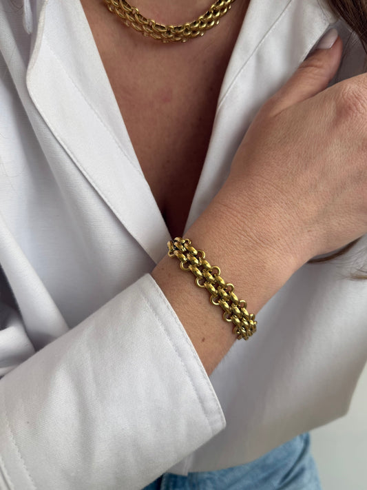 Chami - le bracelet - doré ou argent