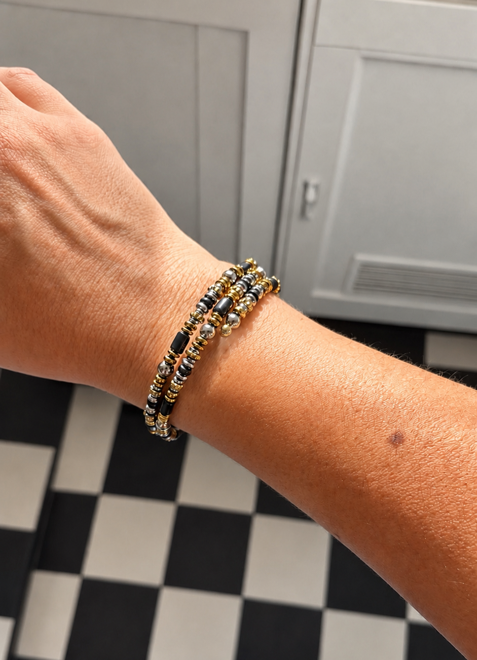 Mazaé - Bracelet multi-tours - plusieurs couleurs disponibles