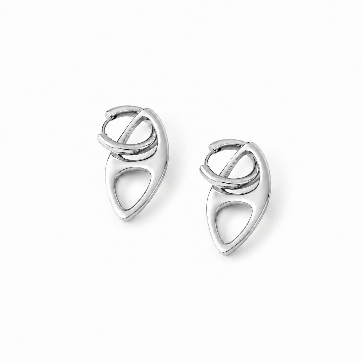 Catarina - les boucles - doré ou argent