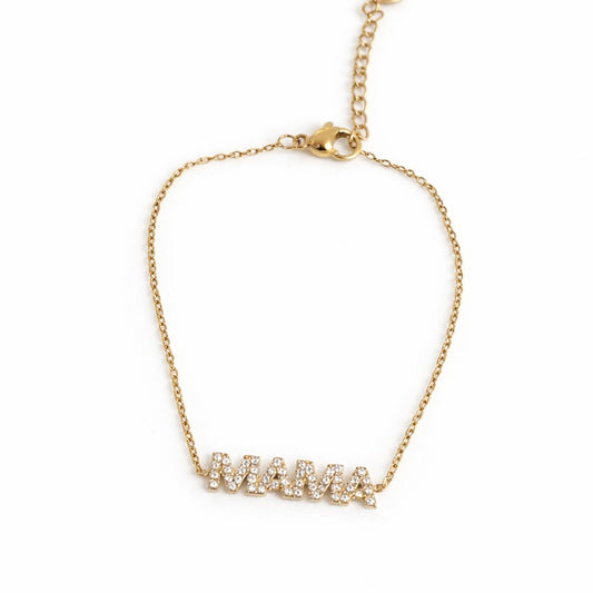 Mama - le bracelet - doré ou argent