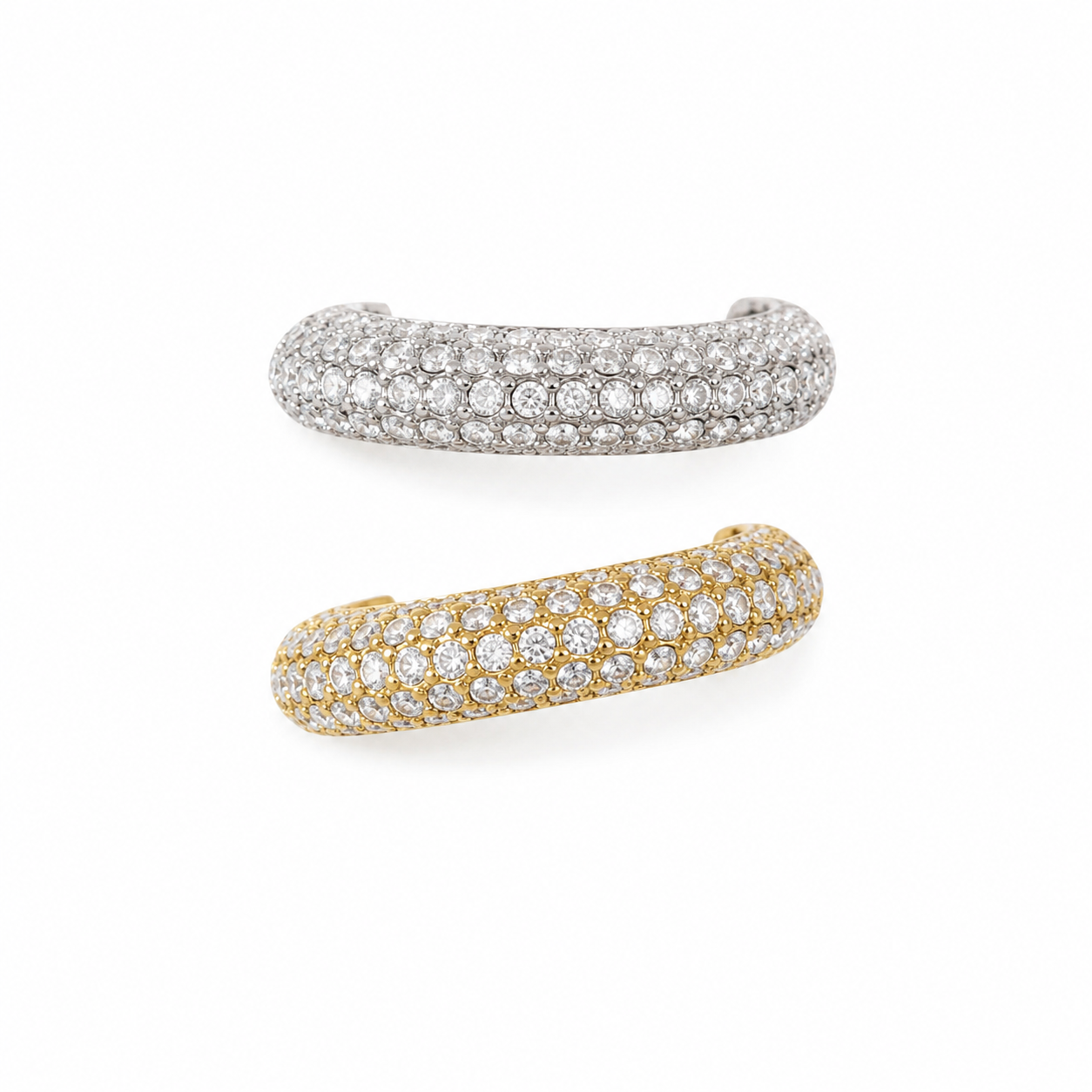 Earcuff Mania - monoboucle vendue à l’unité - doré ou argent