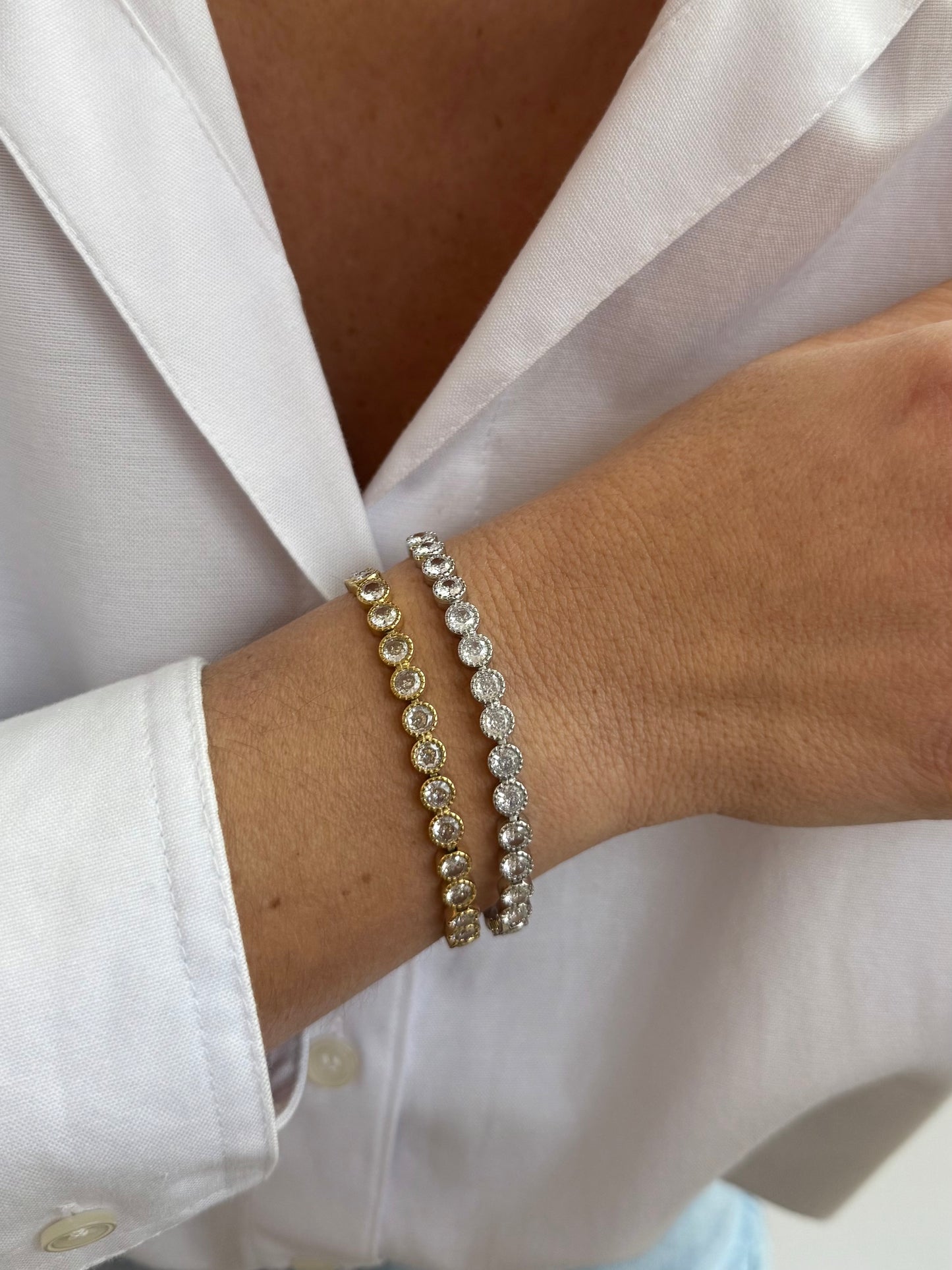 Oriana - le bracelet - doré ou argent
