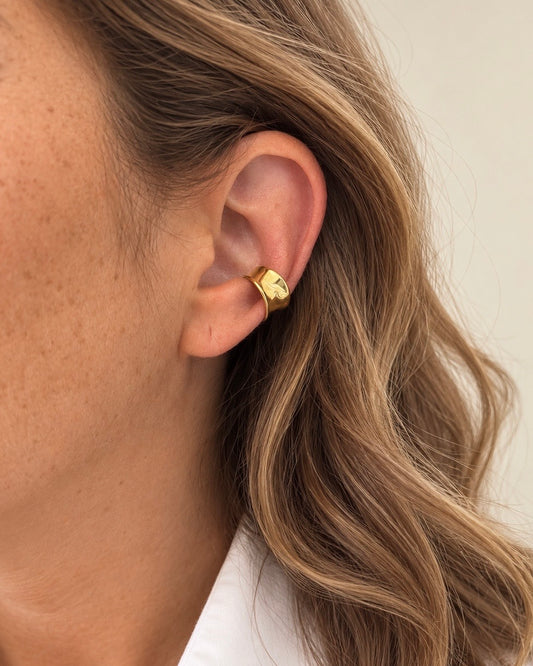 Earcuff Romi - monoboucle vendue à l’unité - doré ou argent