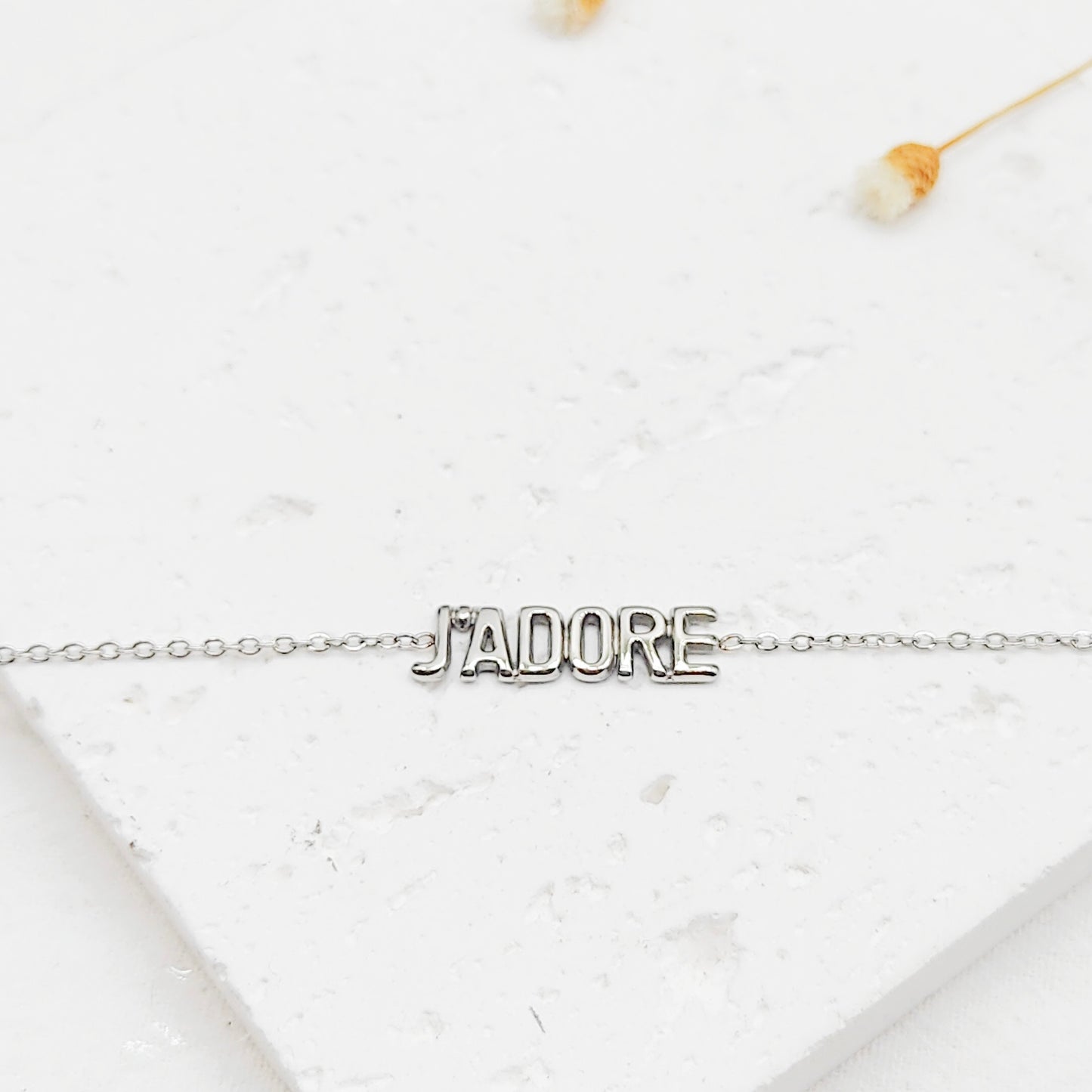 Bracelet J’ADORE - doré ou argent