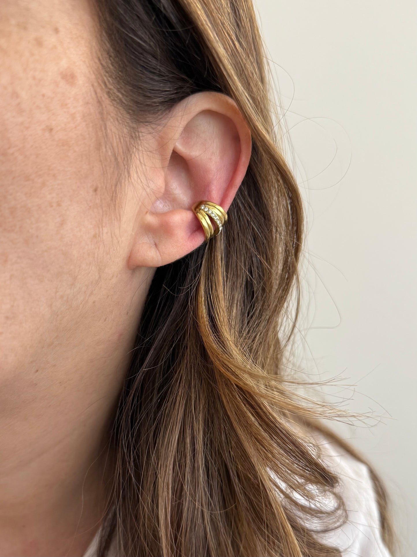 Earcuff Sophie - monoboucle vendue à l’unité - doré ou argent
