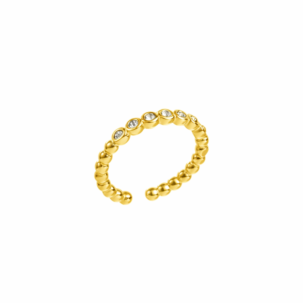 Bague ajustable Lya - argent