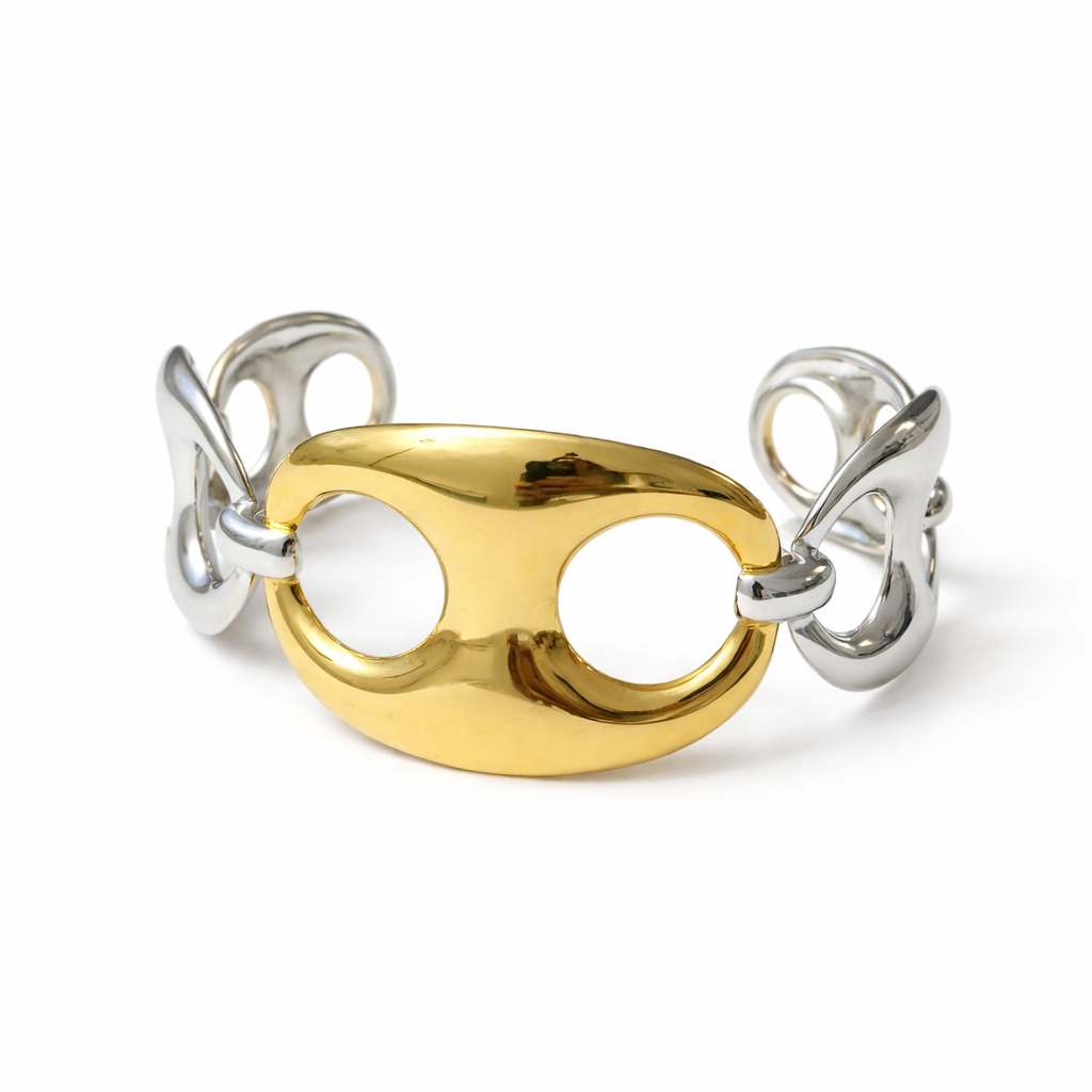 Manchette Alia - doré ou bicolore ★