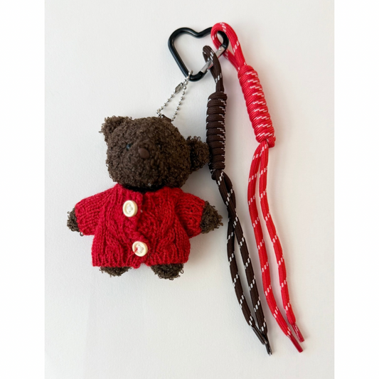 Nounours - Pull rouge