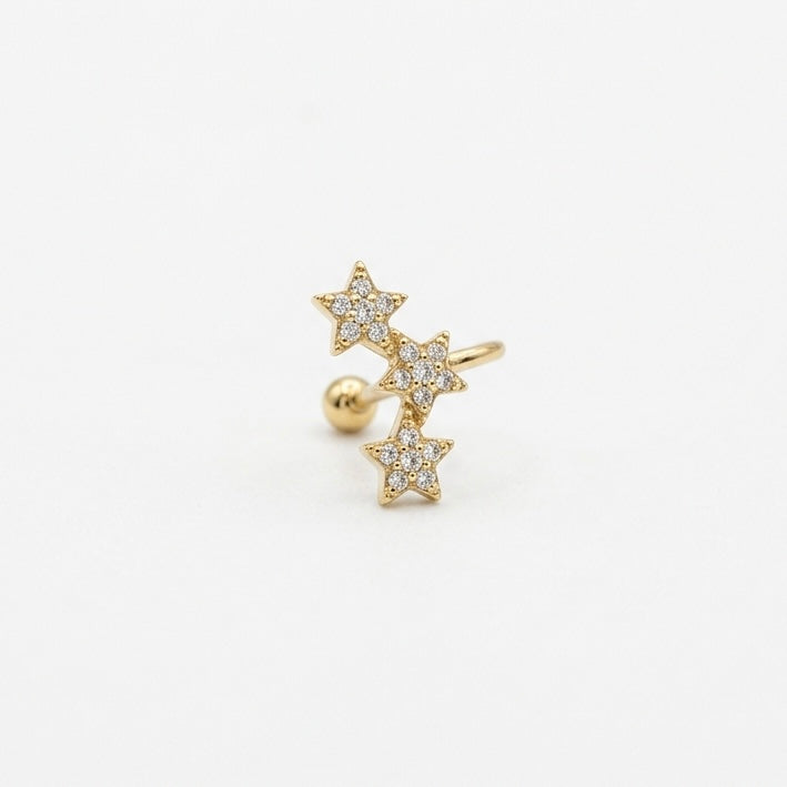 Earcuff Stars - monoboucle vendue à l’unité