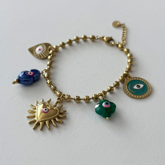 Elya - Bracelet Multi Pampilles