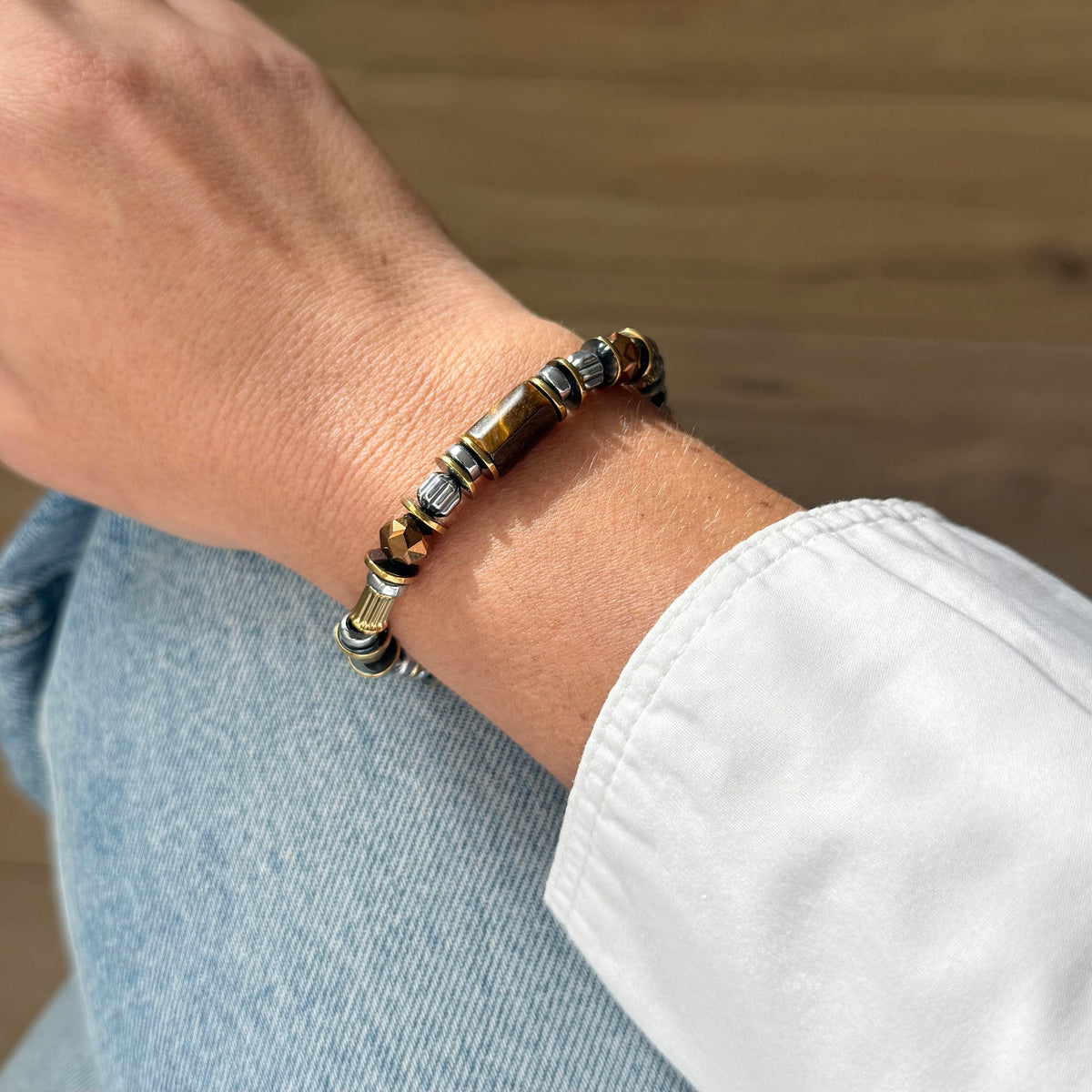 Klaire - le bracelet - noir ou marron