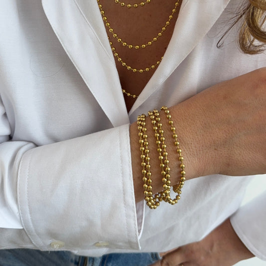Sylvia - bracelet cinq rangs