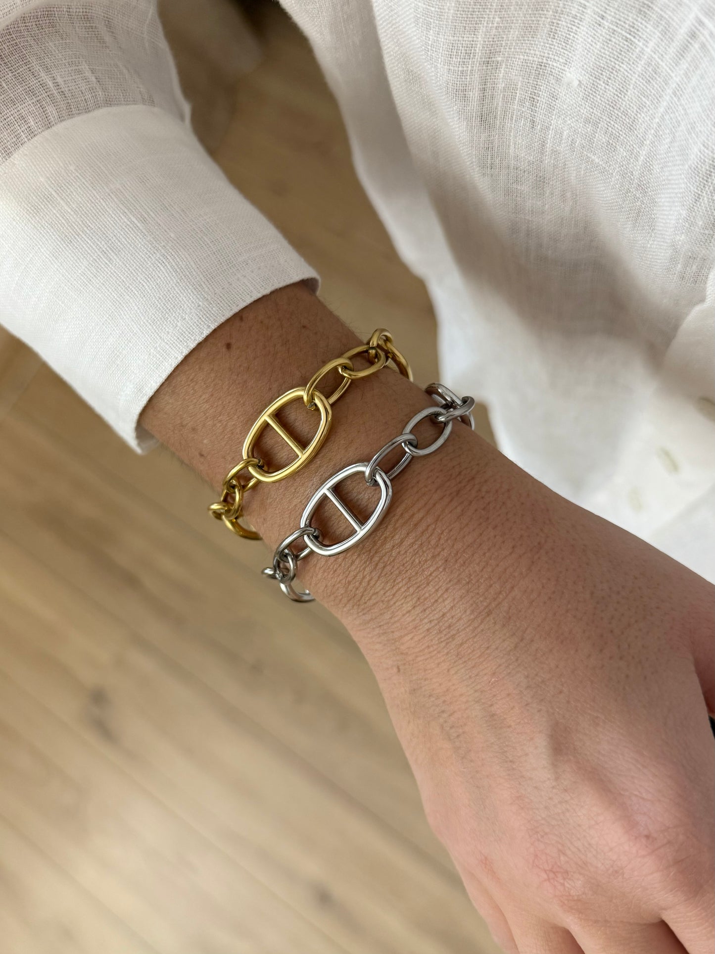 Aria - le bracelet - doré ou argent