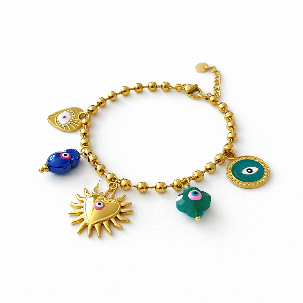 Elya - Bracelet Multi Pampilles