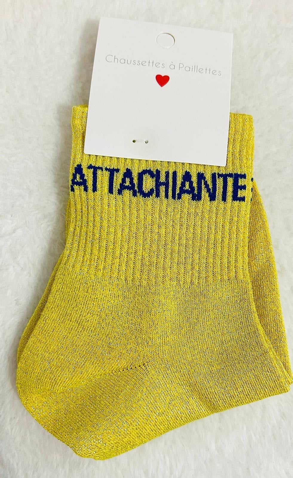 Chaussettes à paillettes