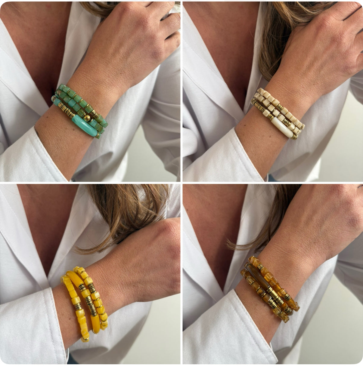 Flavie - Trio de bracelets