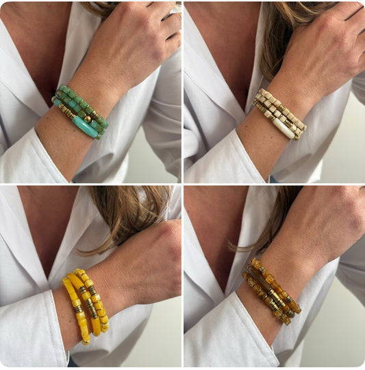 Flavie - Trio de bracelets