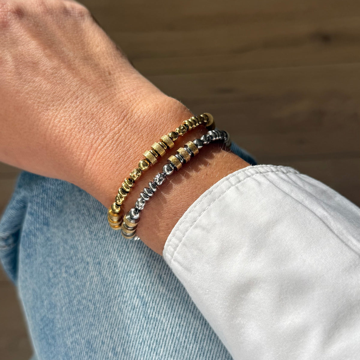 Ayana - le bracelet - doré, argent ou bicolore