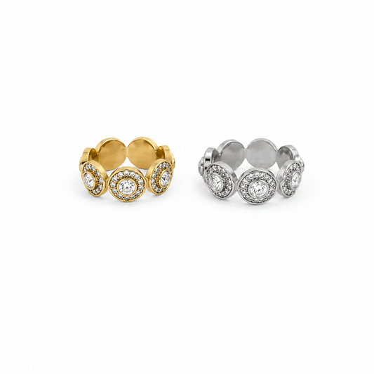 Bague Valentine - doré ou argent