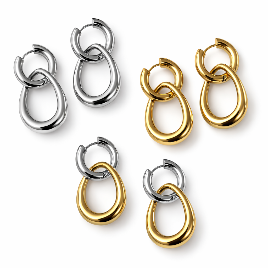 Galenia - doré, argent ou bicolore